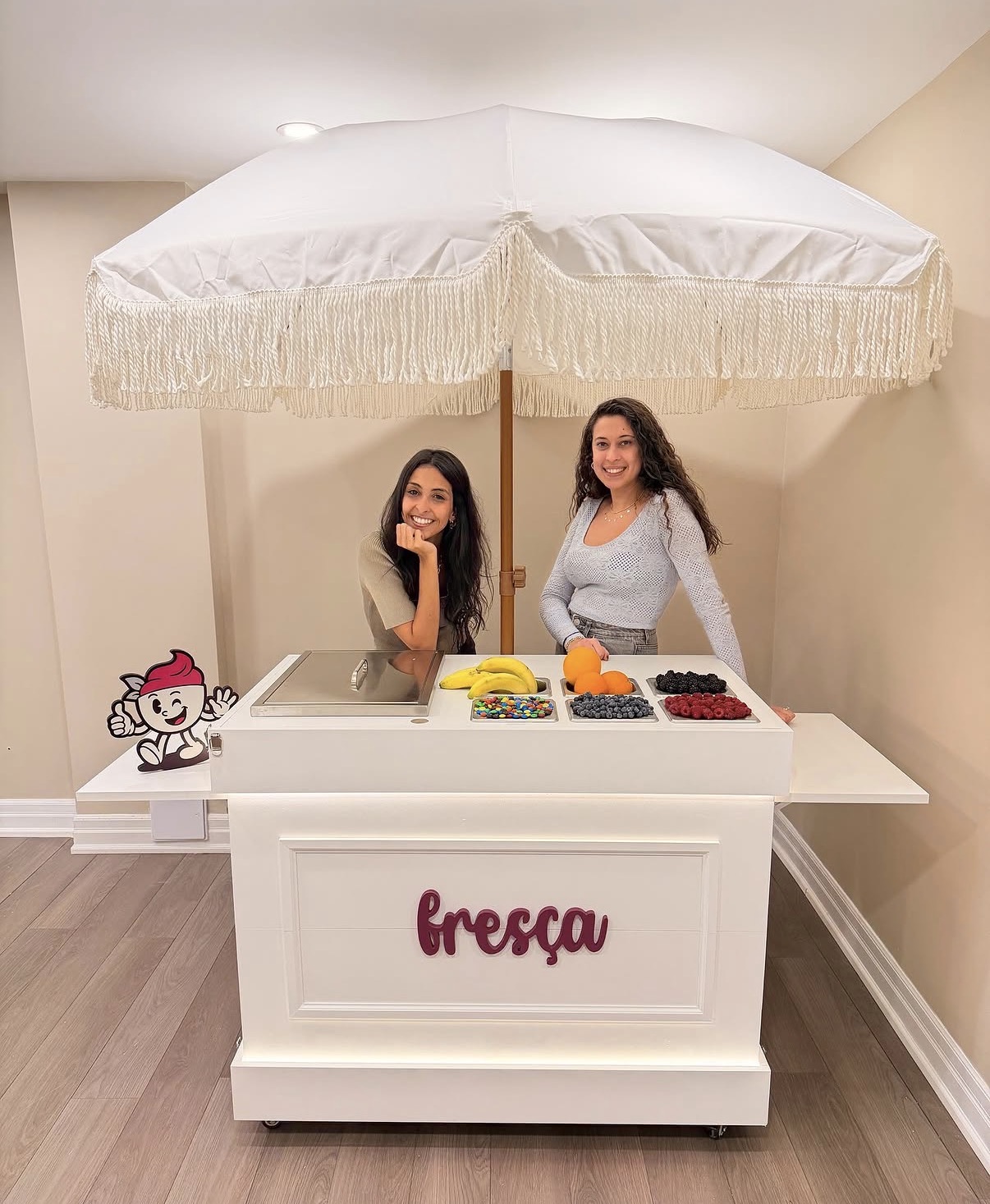 Carla and Nadine, founders of Fresça
